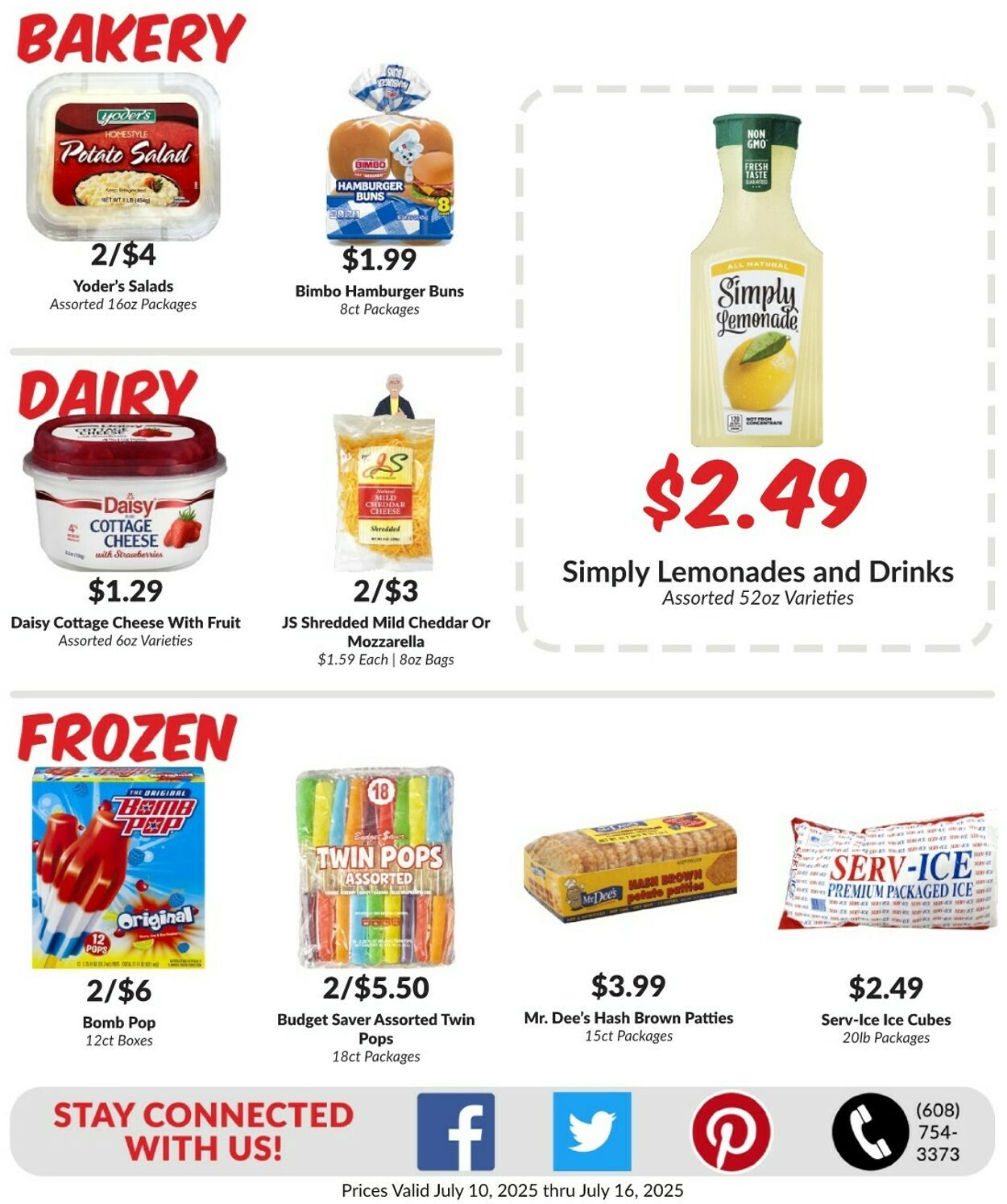 Weekly ad Woodman's Market 07/10/2025 - 07/16/2025