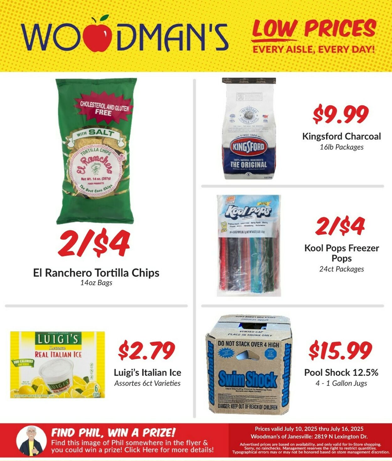 Weekly ad Woodman's Market 07/10/2025 - 07/16/2025