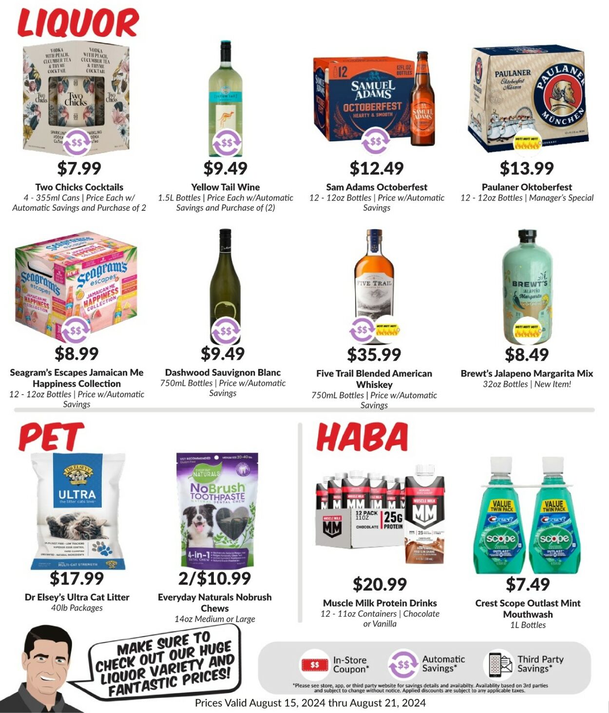 Weekly ad Woodman's Market 08/15/2024 - 08/21/2024