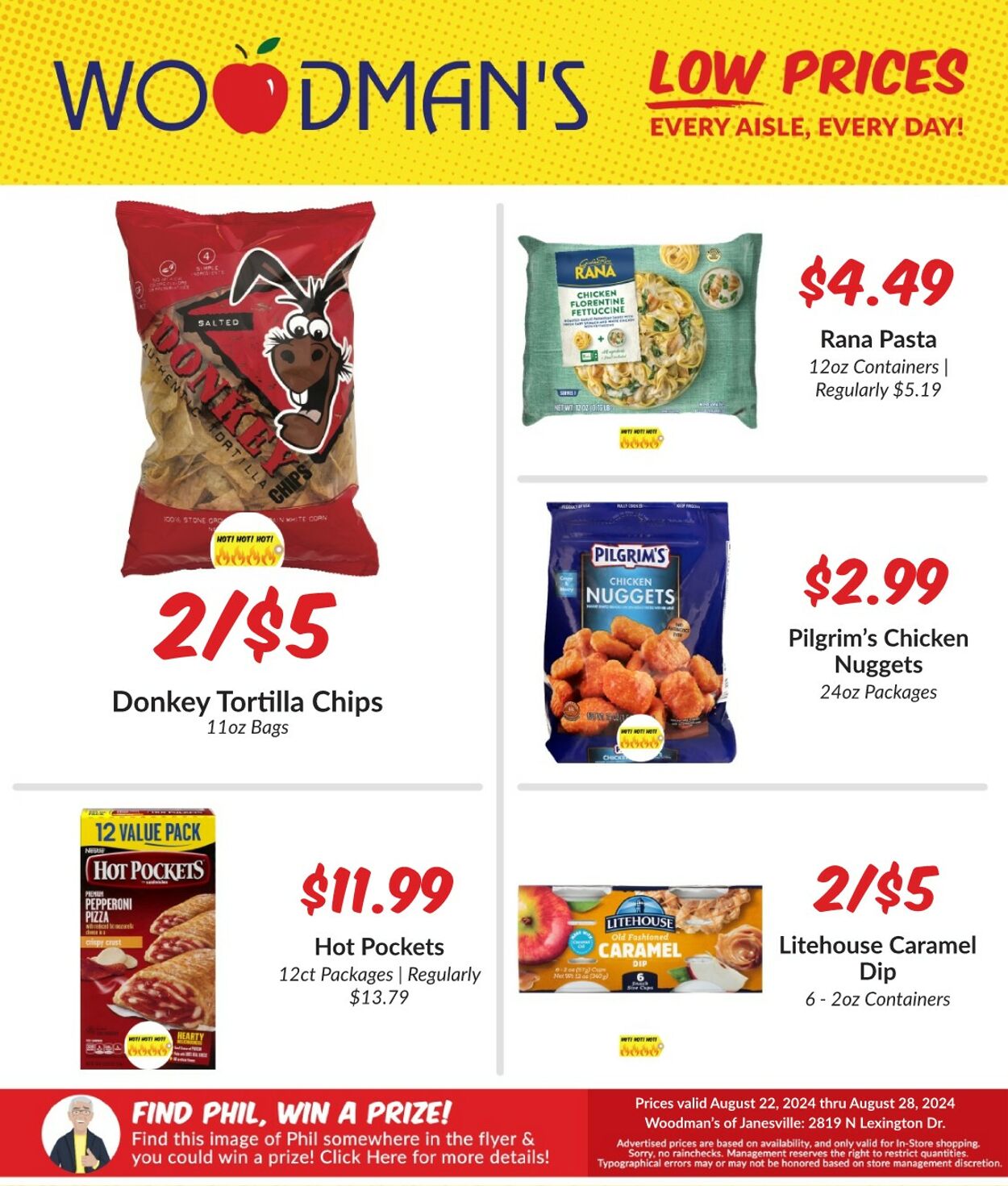 Weekly ad Woodman's Market 08/22/2024 - 08/28/2024