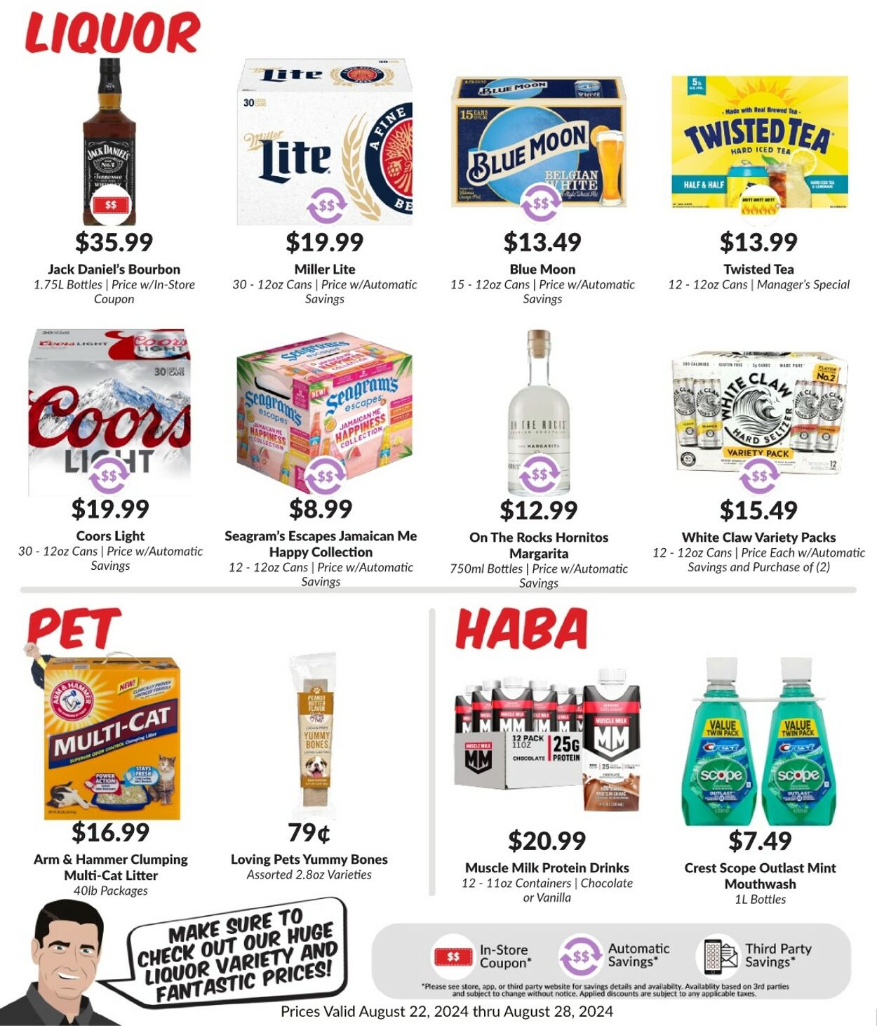 Weekly ad Woodman's Market 08/22/2024 - 08/28/2024