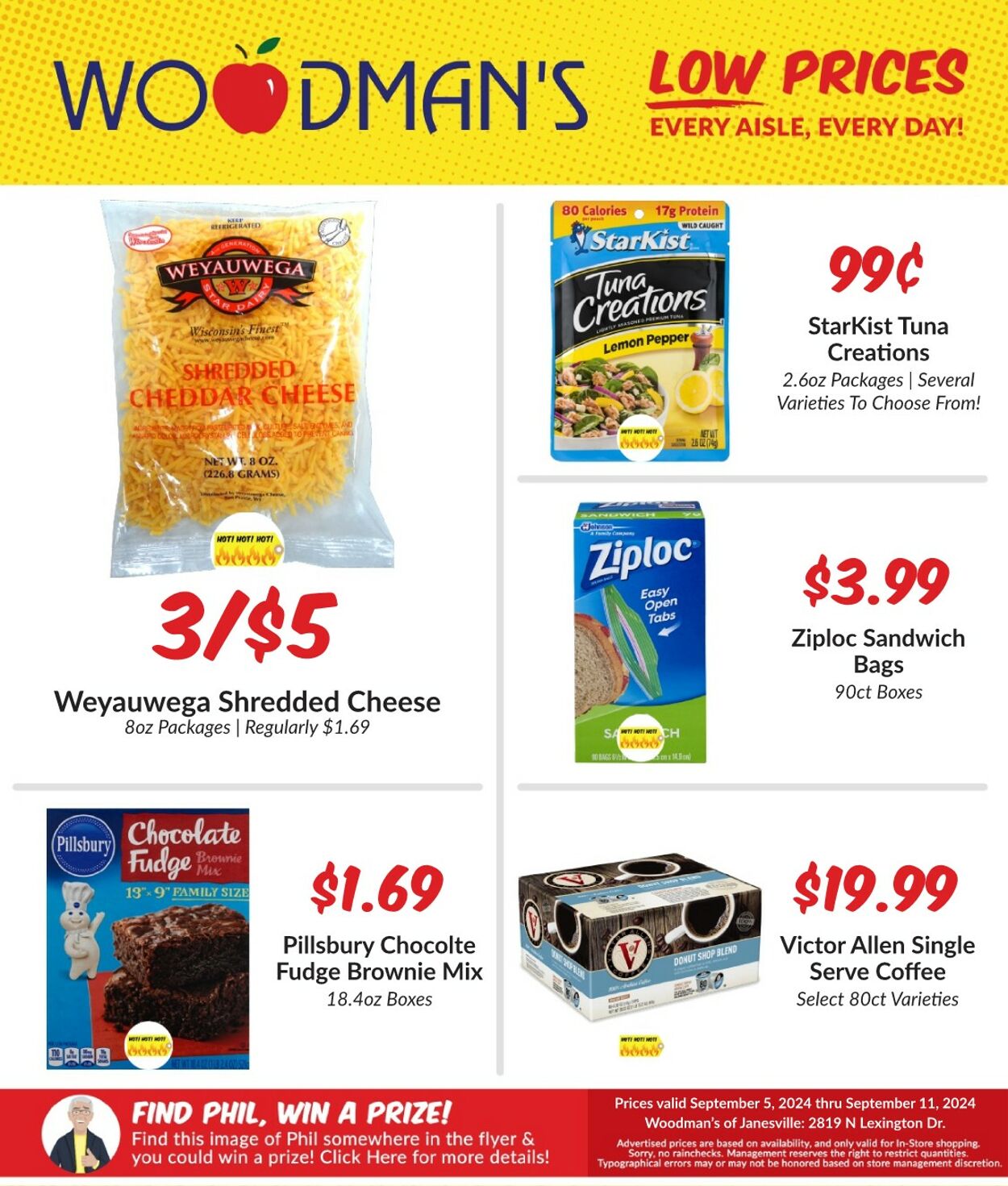 Weekly ad Woodman's Market 09/05/2024 - 09/11/2024