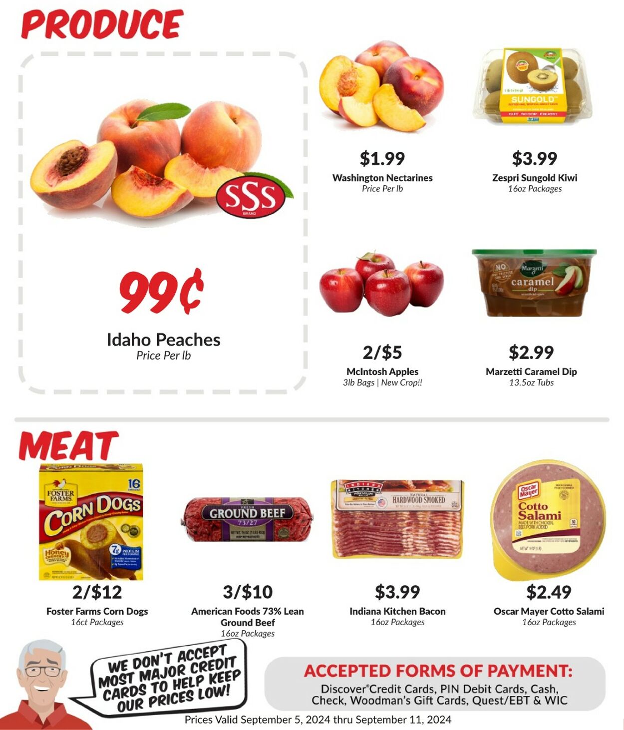 Weekly ad Woodman's Market 09/05/2024 - 09/11/2024