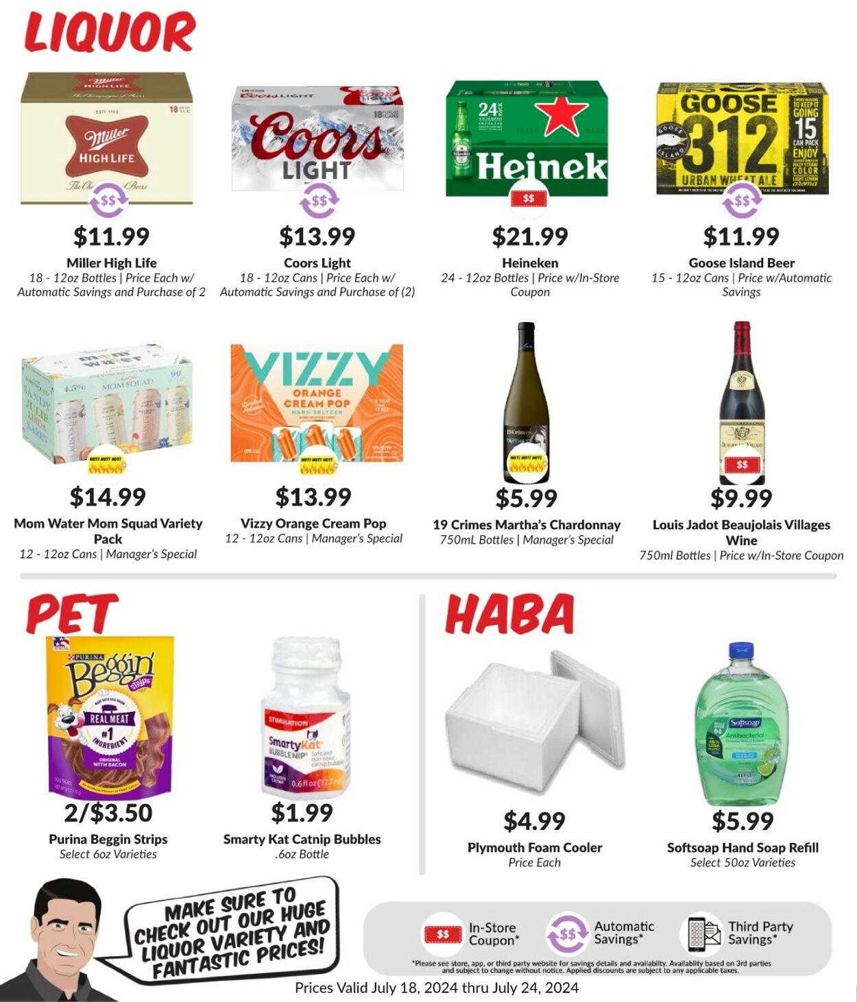 Weekly ad Woodman's Market 07/18/2024 - 07/24/2024