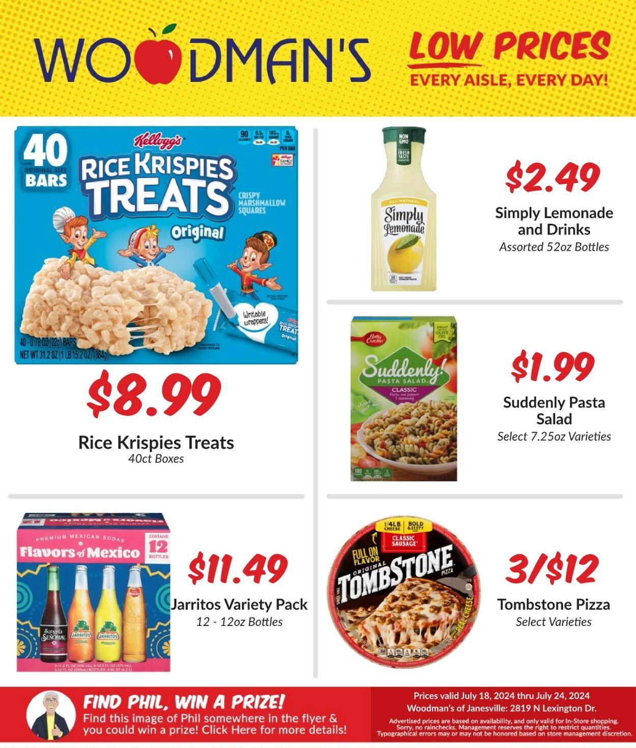 Weekly ad Woodman's Market 07/18/2024 - 07/24/2024