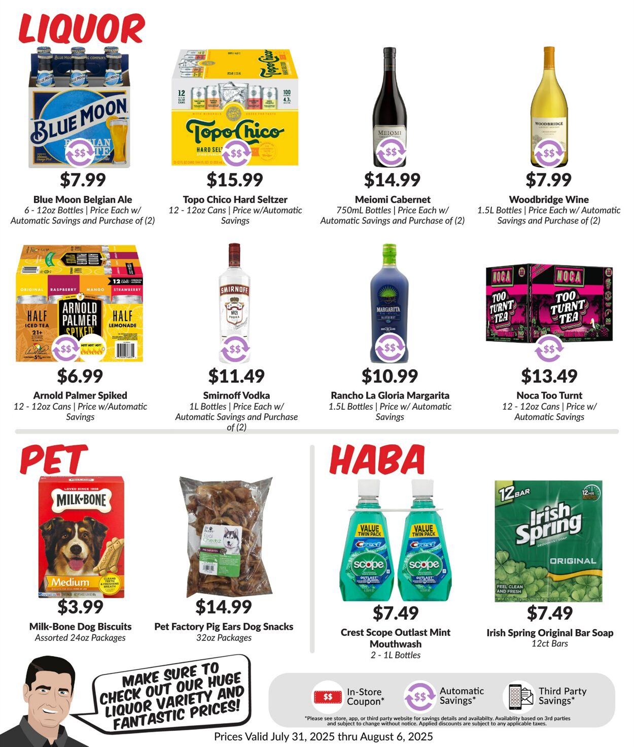 Weekly ad Woodman's Market 07/31/2025 - 08/06/2025