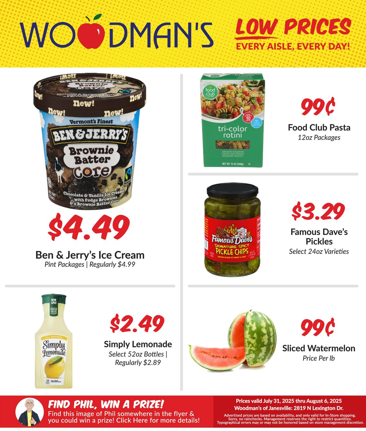 Weekly ad Woodman's Market 07/31/2025 - 08/06/2025