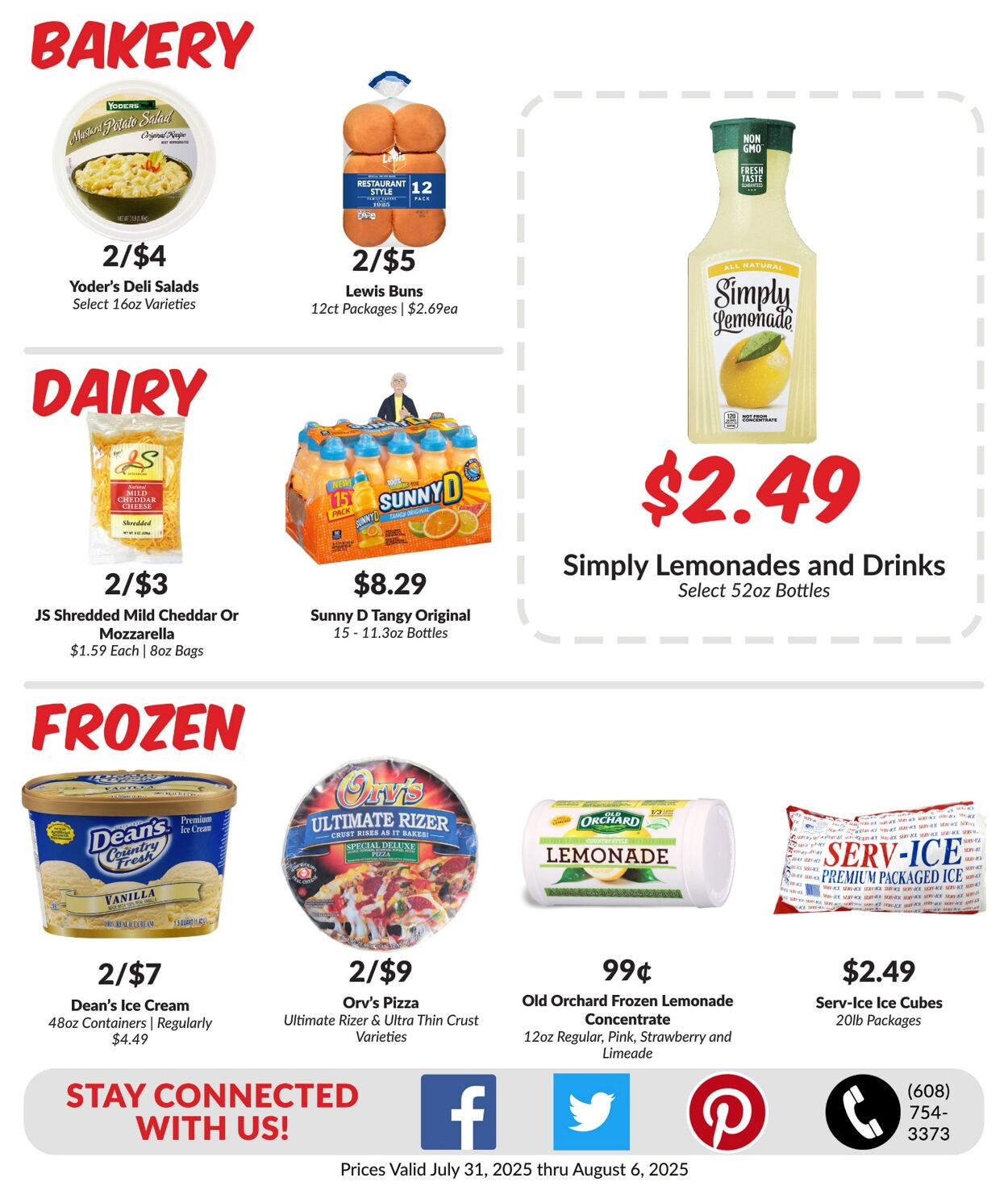 Weekly ad Woodman's Market 07/31/2025 - 08/06/2025