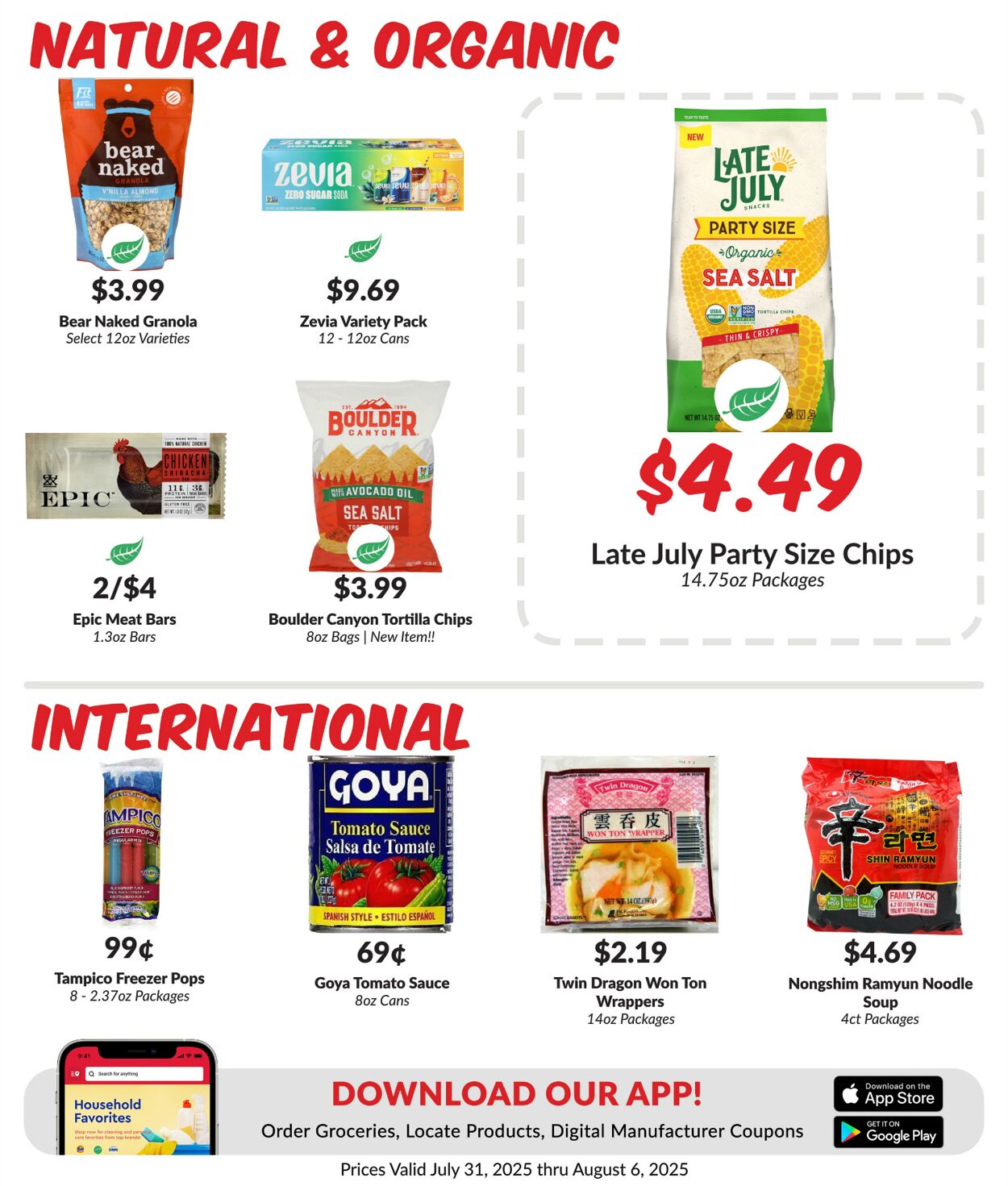 Weekly ad Woodman's Market 07/31/2025 - 08/06/2025