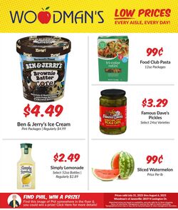 Weekly ad Woodman's Market 07/31/2025 - 08/06/2025