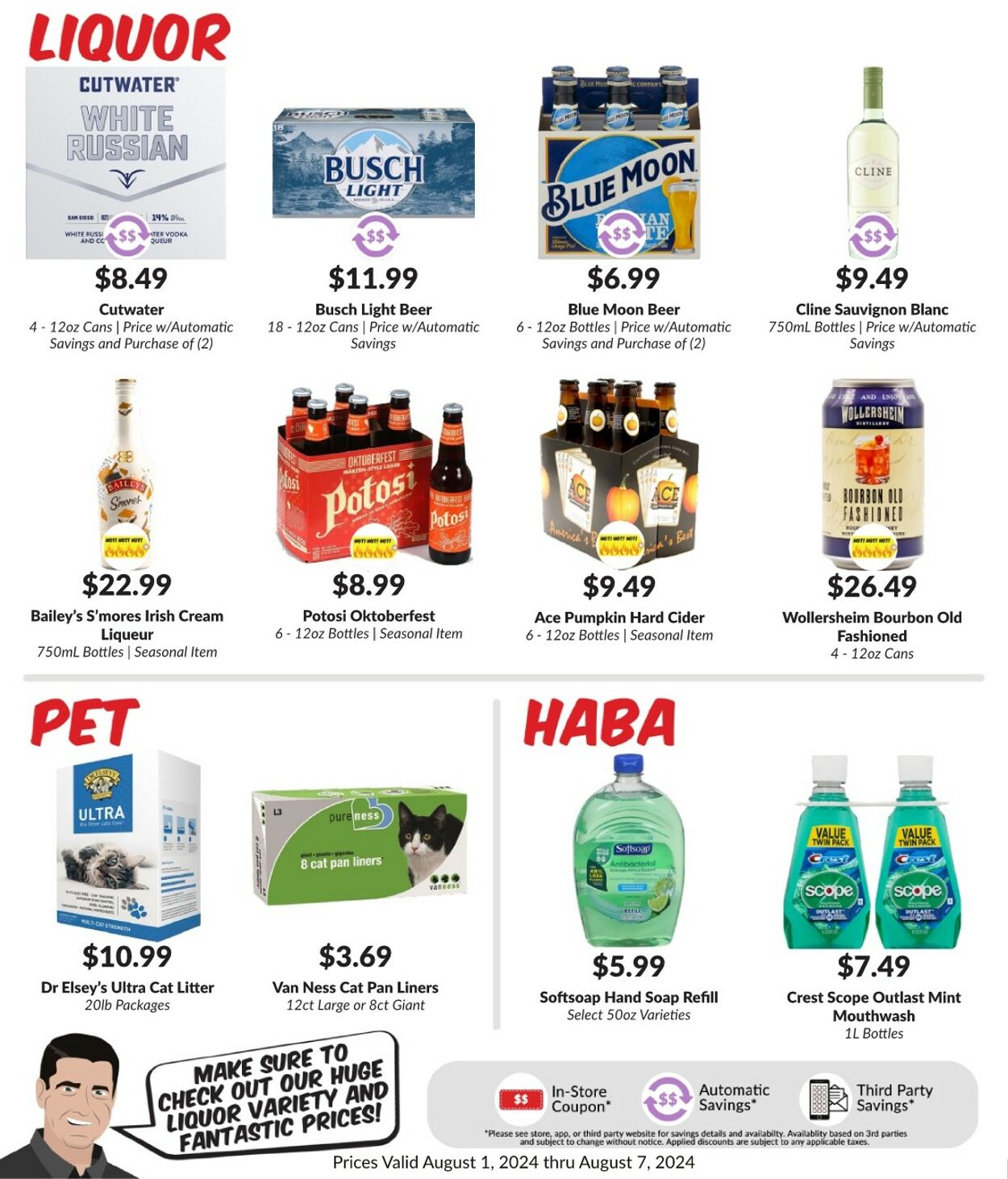 Weekly ad Woodman's Market 08/01/2024 - 08/07/2024