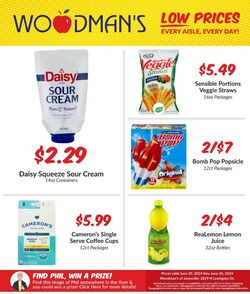 Weekly ad Woodman's Market 06/13/2024 - 06/19/2024