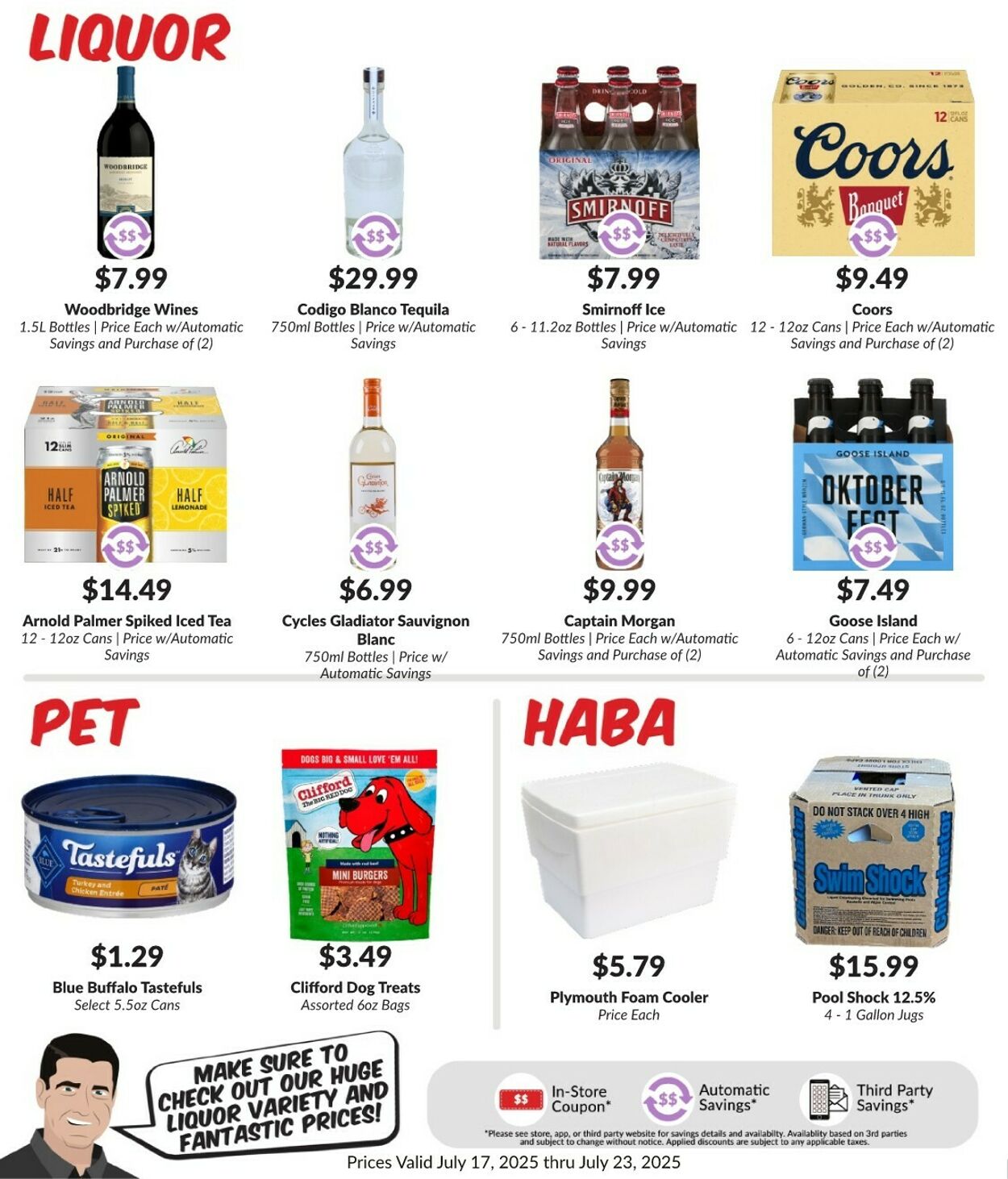 Weekly ad Woodman's Market 07/17/2025 - 07/23/2025
