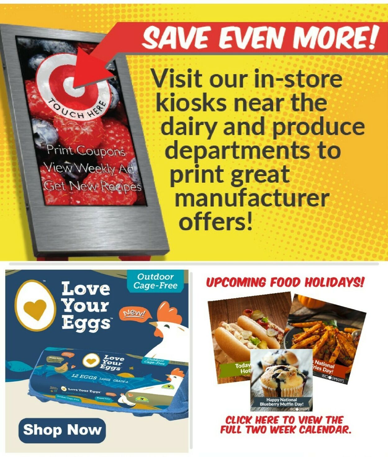 Weekly ad Woodman's Market 07/17/2025 - 07/23/2025