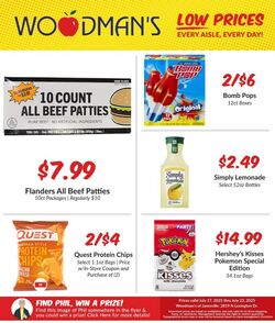 Weekly ad Woodman's Market 07/17/2025 - 07/23/2025