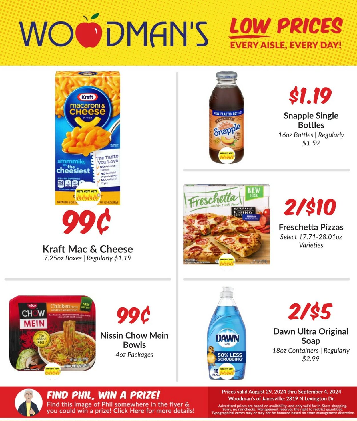 Weekly ad Woodman's Market 08/29/2024 - 09/04/2024