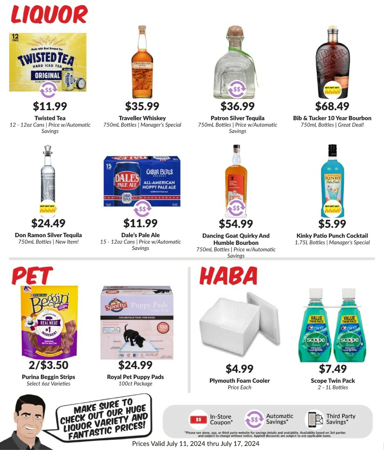 Weekly ad Woodman's Market 07/11/2024 - 07/17/2024