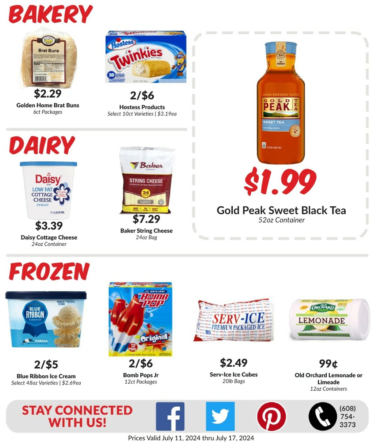 Weekly ad Woodman's Market 07/11/2024 - 07/17/2024