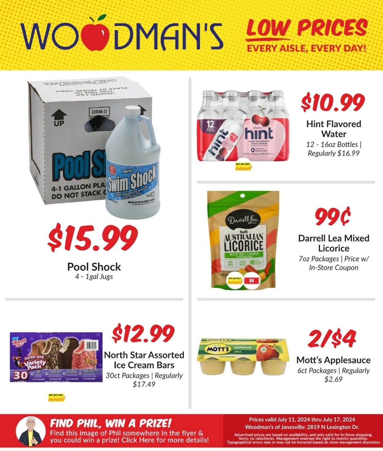 Weekly ad Woodman's Market 07/11/2024 - 07/17/2024