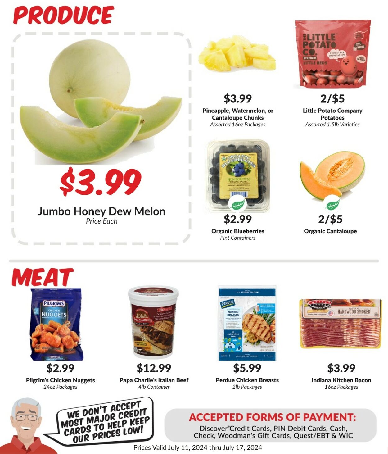 Weekly ad Woodman's Market 07/11/2024 - 07/17/2024