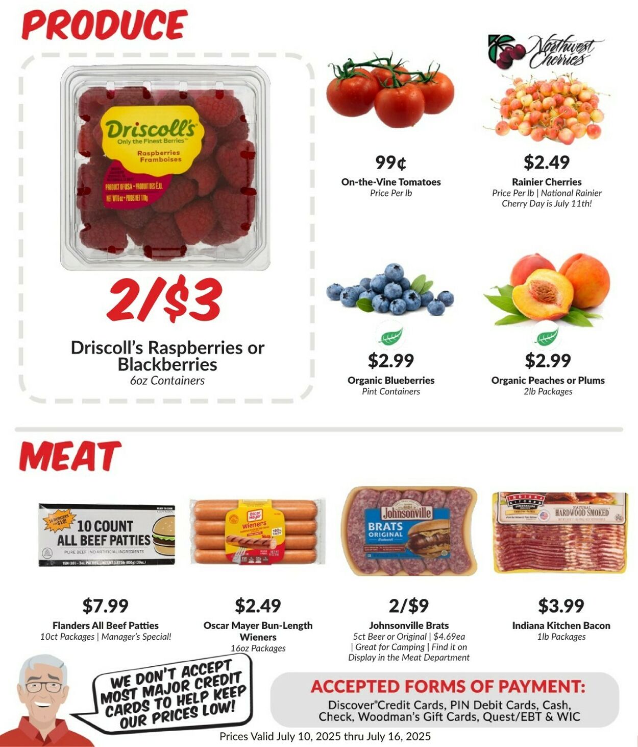 Weekly ad Woodman's Market 07/10/2025 - 07/16/2025