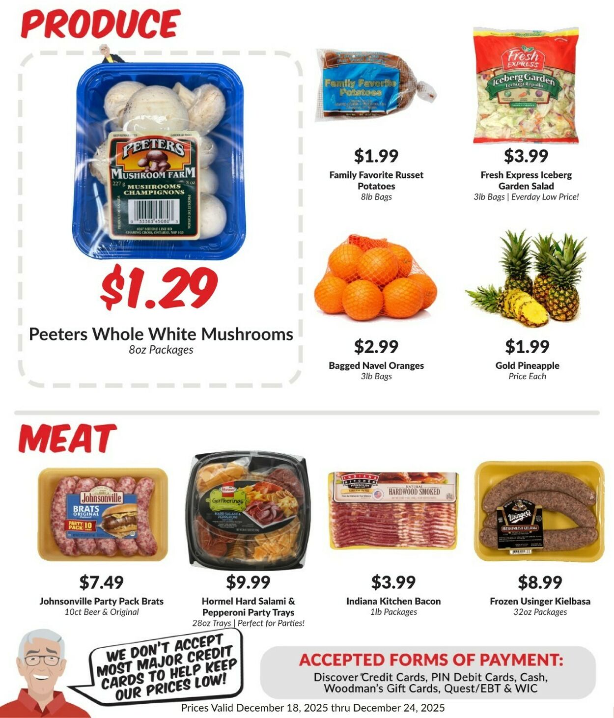 Weekly ad Woodman's Market 12/18/2025 - 12/24/2025