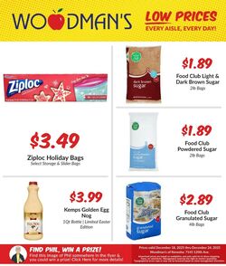 Weekly ad Woodman's Market 12/18/2025 - 12/24/2025