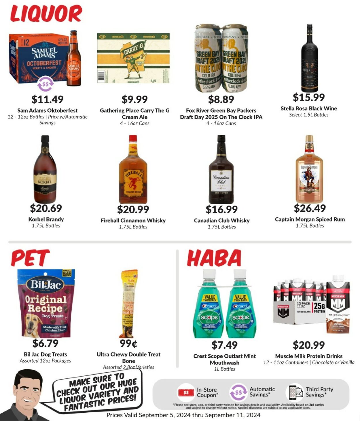 Weekly ad Woodman's Market 09/05/2024 - 09/11/2024