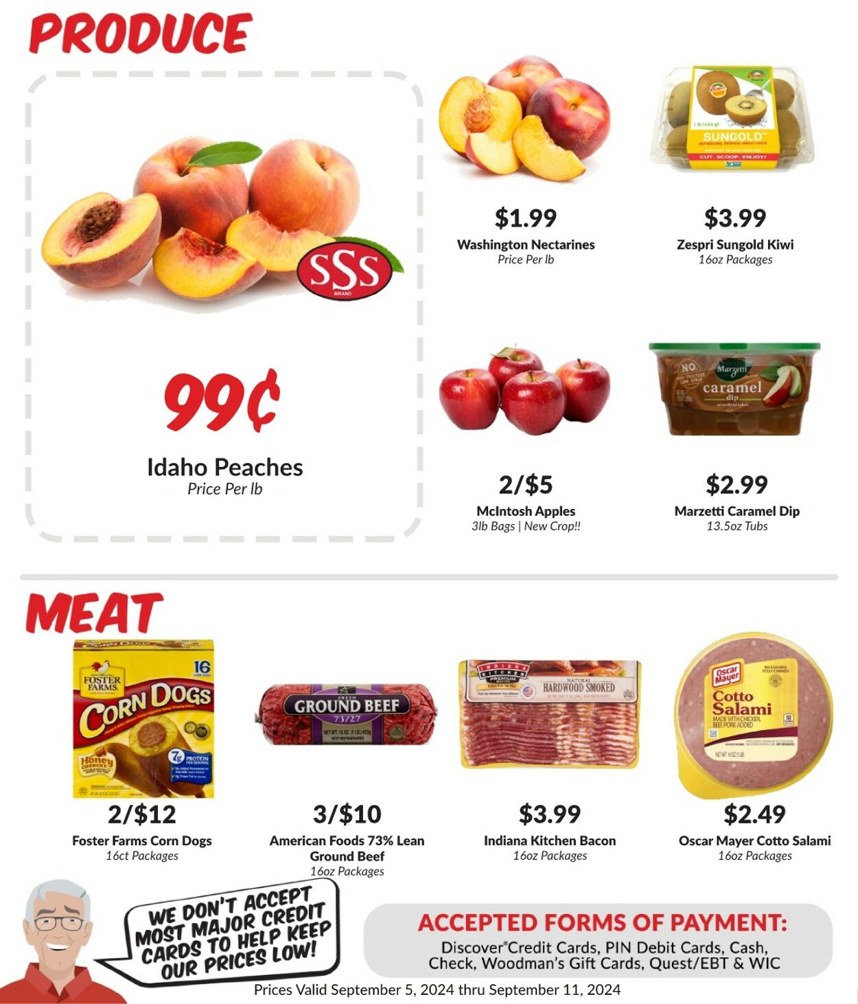 Weekly ad Woodman's Market 09/05/2024 - 09/11/2024