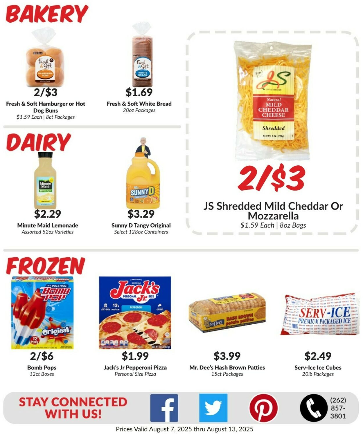 Weekly ad Woodman's Market 08/07/2025 - 08/13/2025