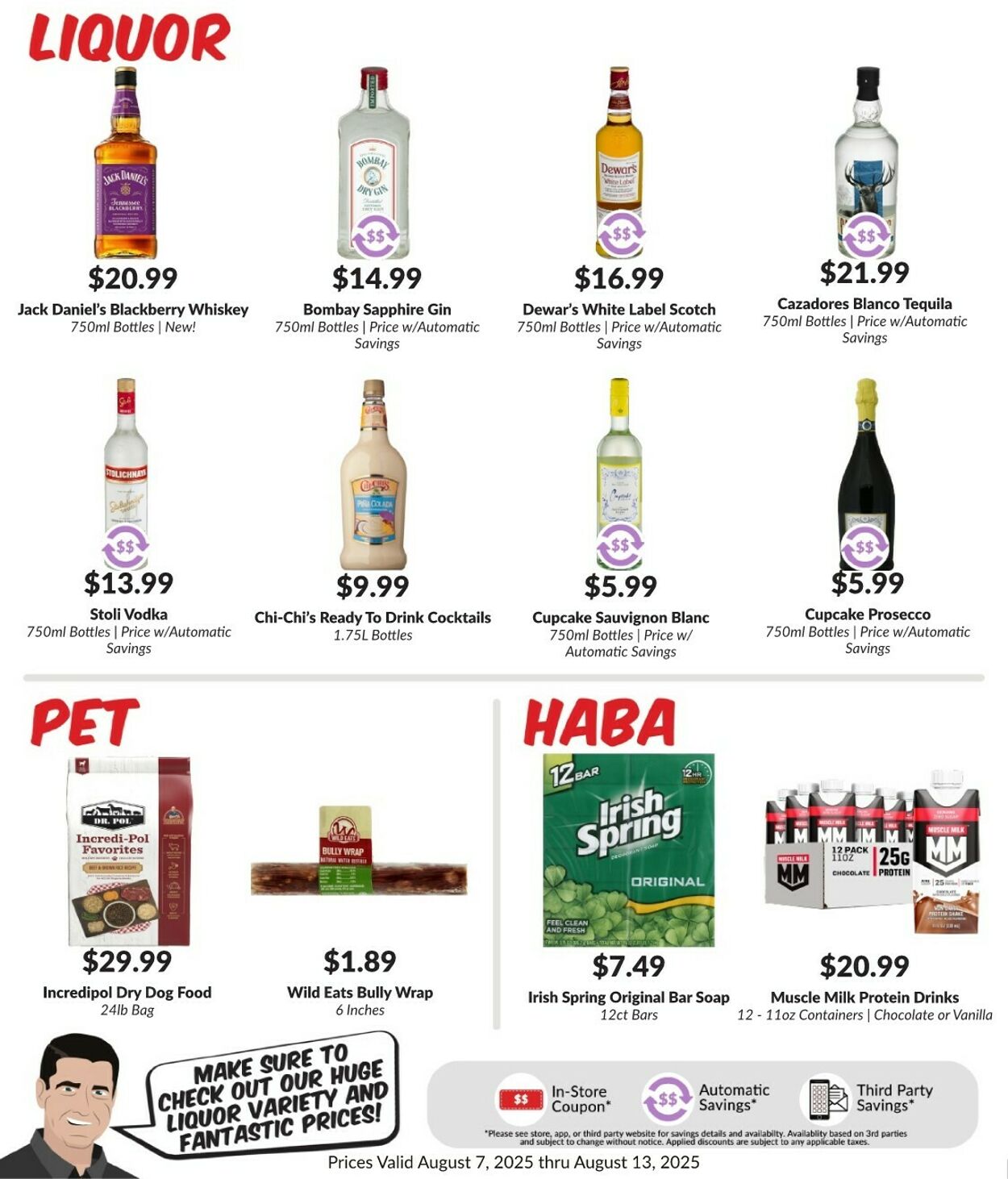 Weekly ad Woodman's Market 08/07/2025 - 08/13/2025