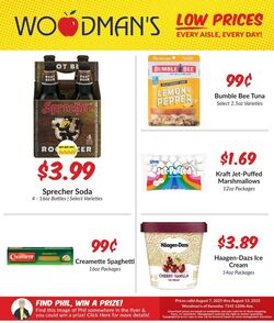 Weekly ad Woodman's Market 08/07/2025 - 08/13/2025