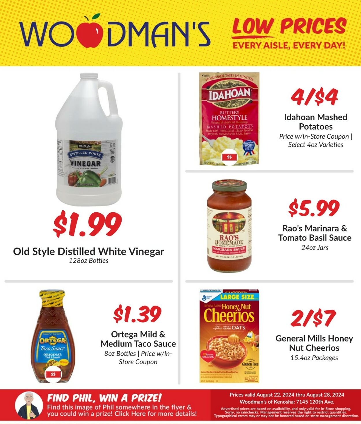 Weekly ad Woodman's Market 08/22/2024 - 08/28/2024