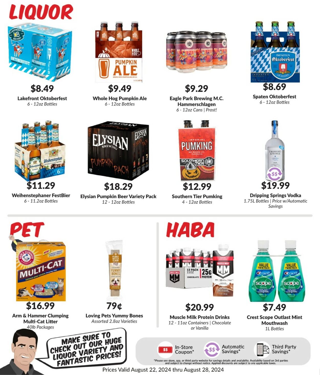 Weekly ad Woodman's Market 08/22/2024 - 08/28/2024