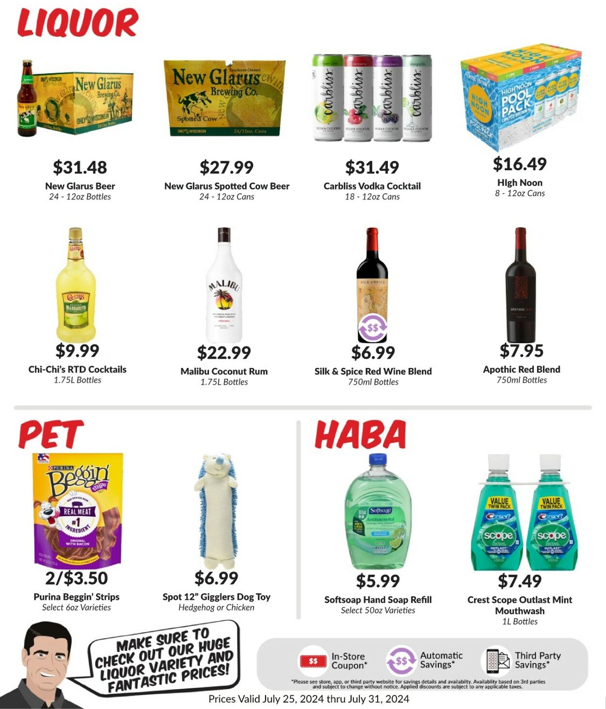 Weekly ad Woodman's Market 07/25/2024 - 07/31/2024