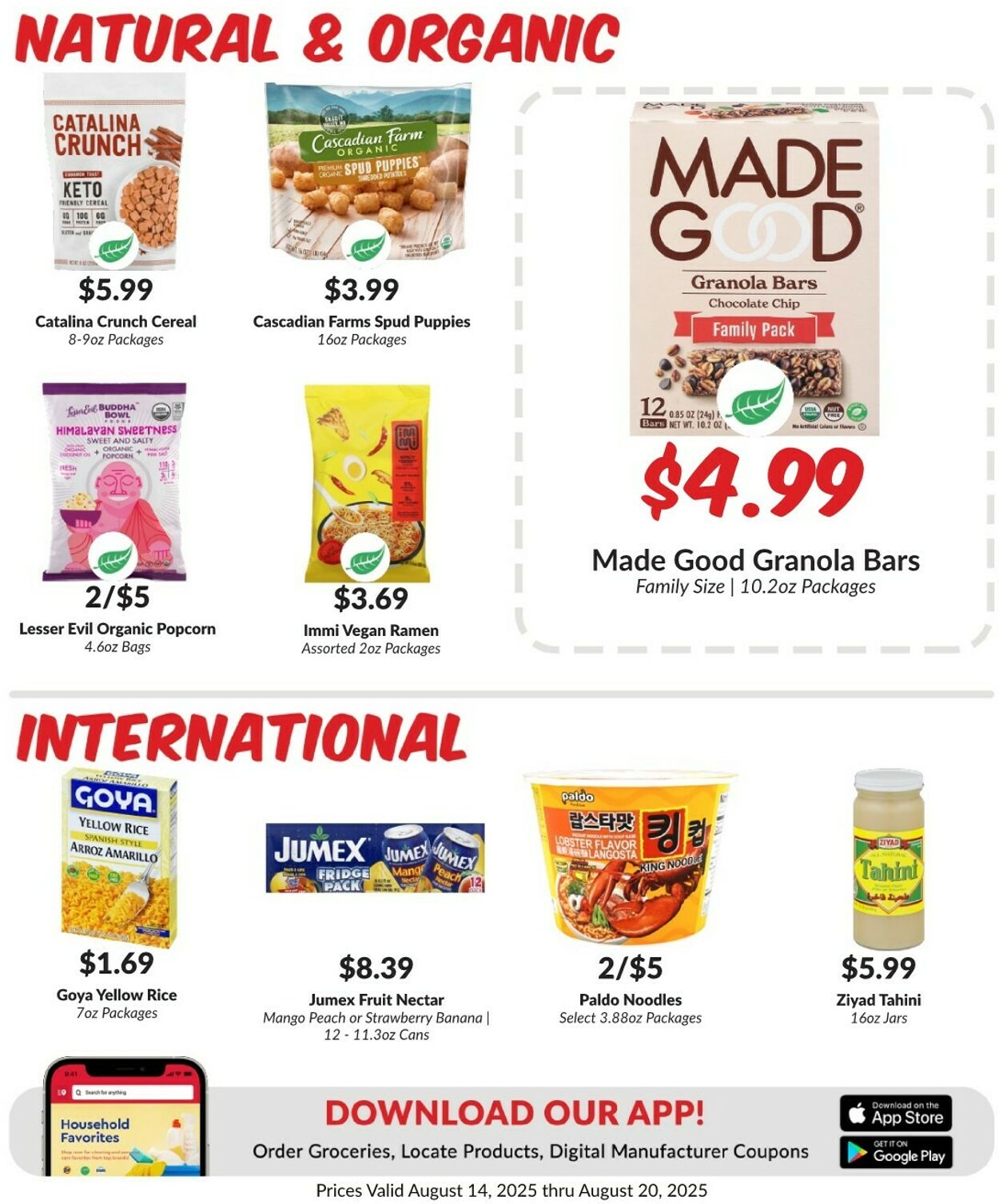 Weekly ad Woodman's Market 08/14/2025 - 08/20/2025