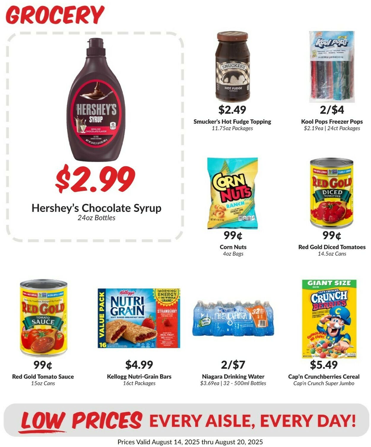 Weekly ad Woodman's Market 08/14/2025 - 08/20/2025