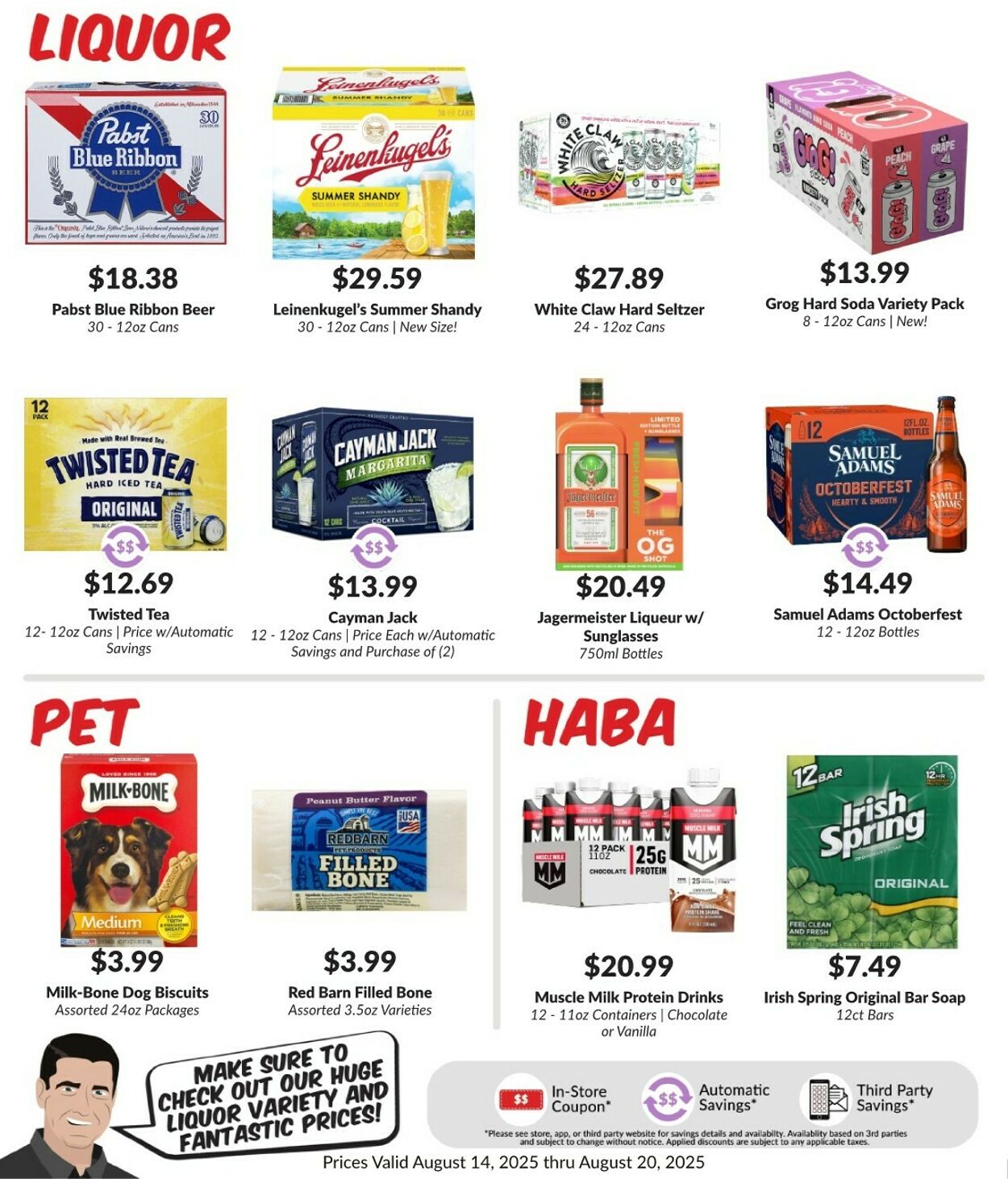 Weekly ad Woodman's Market 08/14/2025 - 08/20/2025