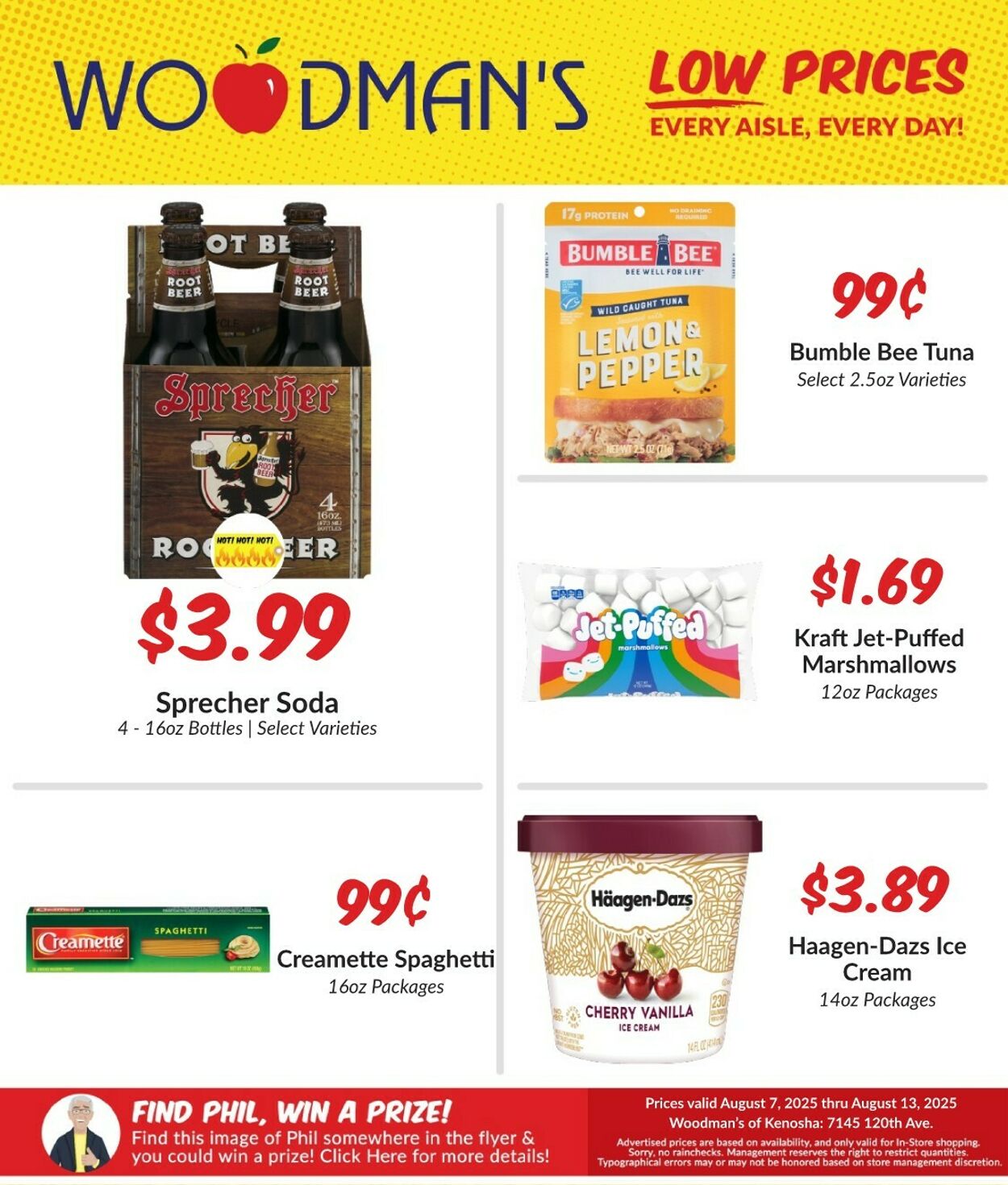 Weekly ad Woodman's Market 08/14/2025 - 08/20/2025