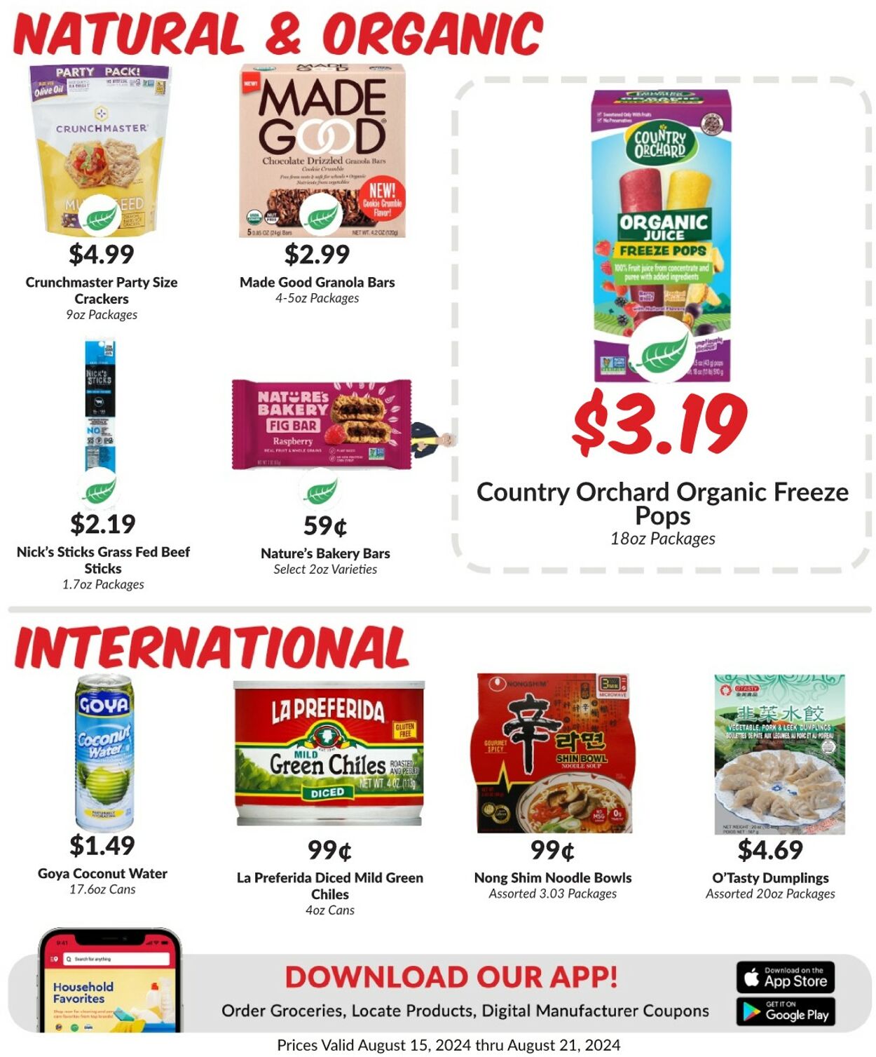 Weekly ad Woodman's Market 08/15/2024 - 08/21/2024