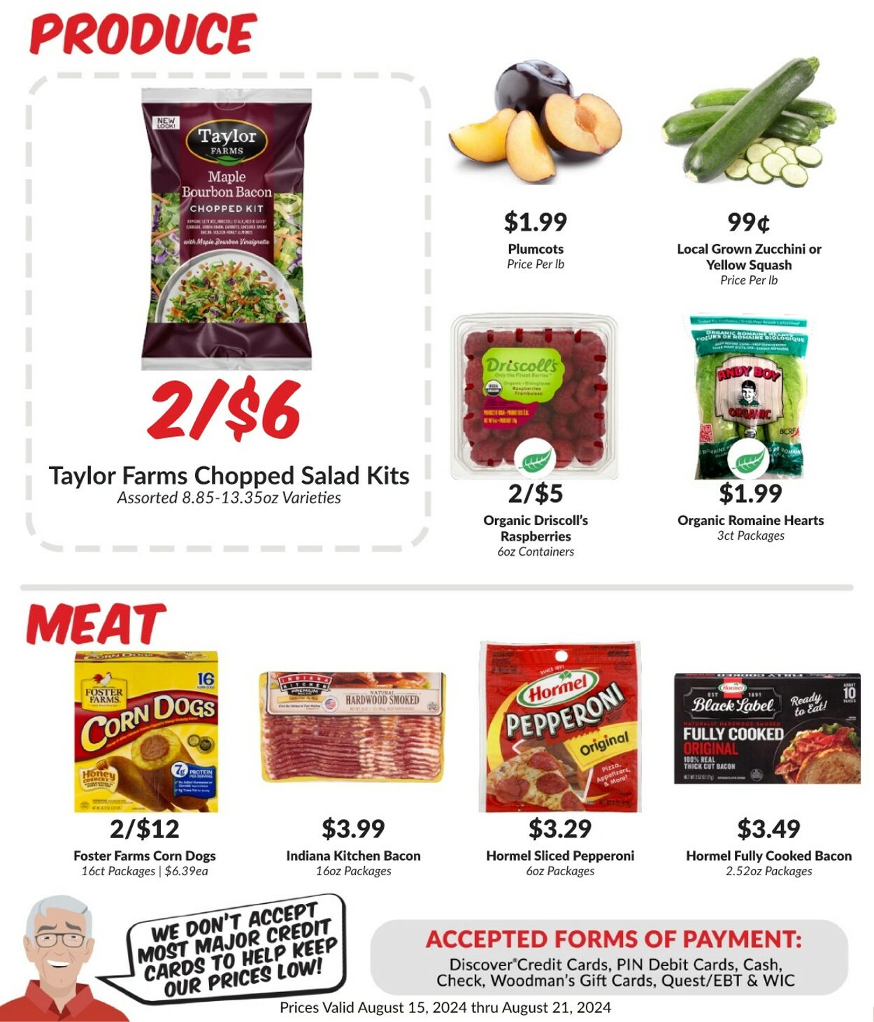 Weekly ad Woodman's Market 08/15/2024 - 08/21/2024