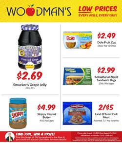 Weekly ad Woodman's Market 08/15/2024 - 08/21/2024