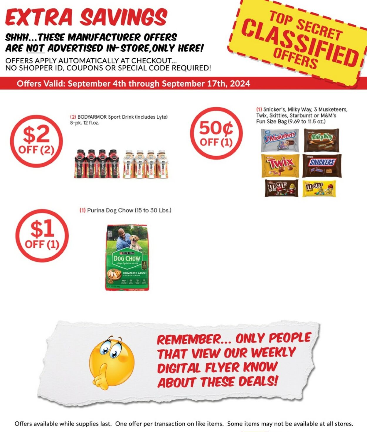 Weekly ad Woodman's Market 09/12/2024 - 09/18/2024