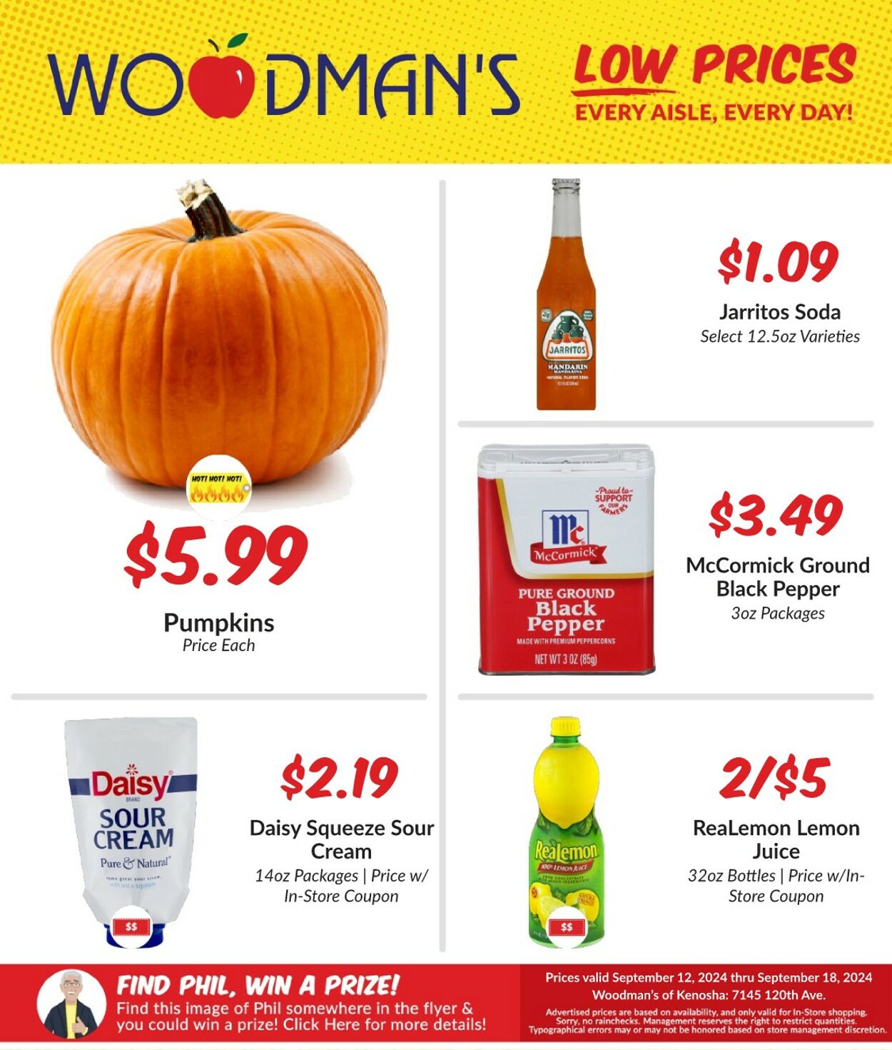 Weekly ad Woodman's Market 09/12/2024 - 09/18/2024