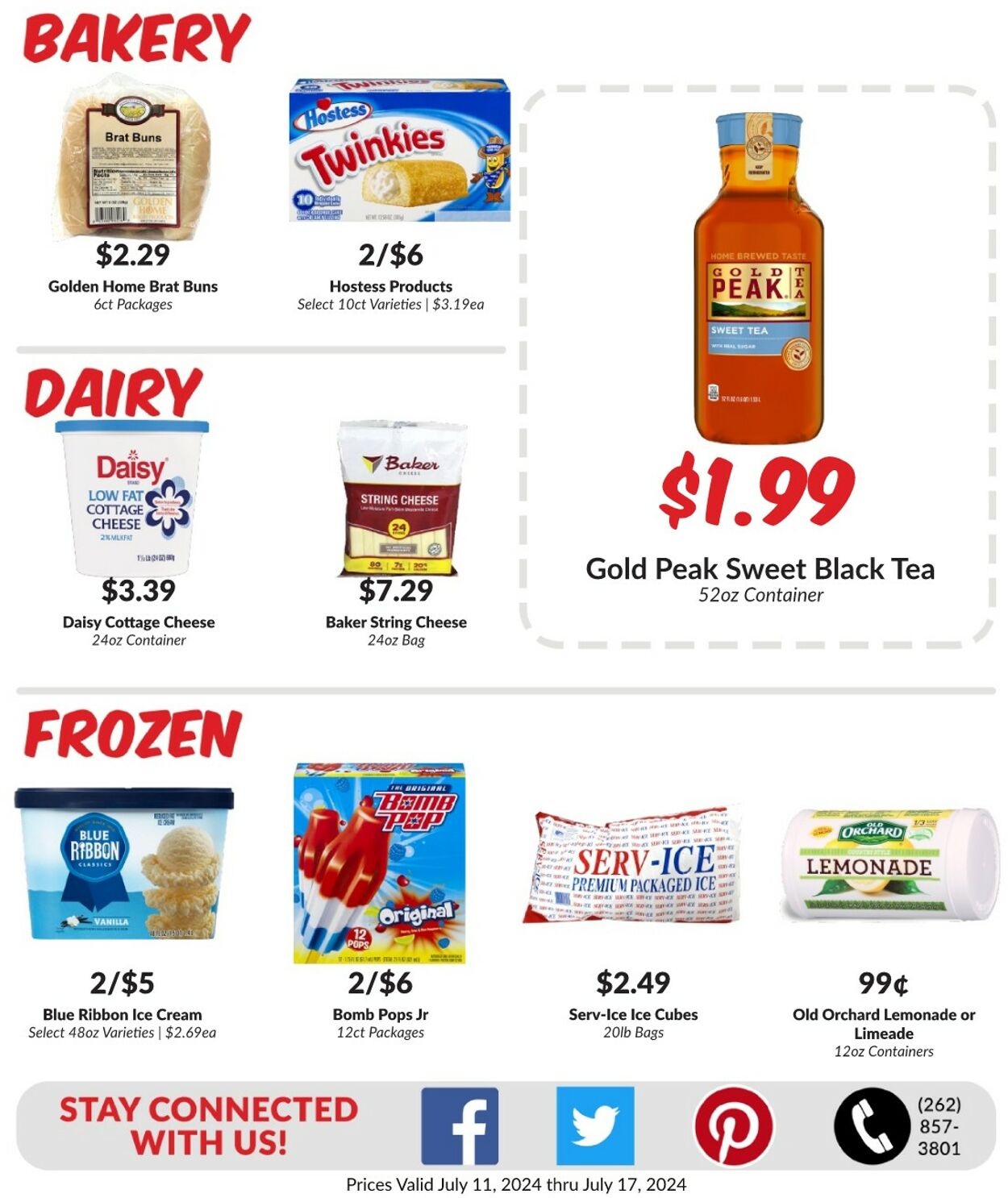 Weekly ad Woodman's Market 07/11/2024 - 07/17/2024