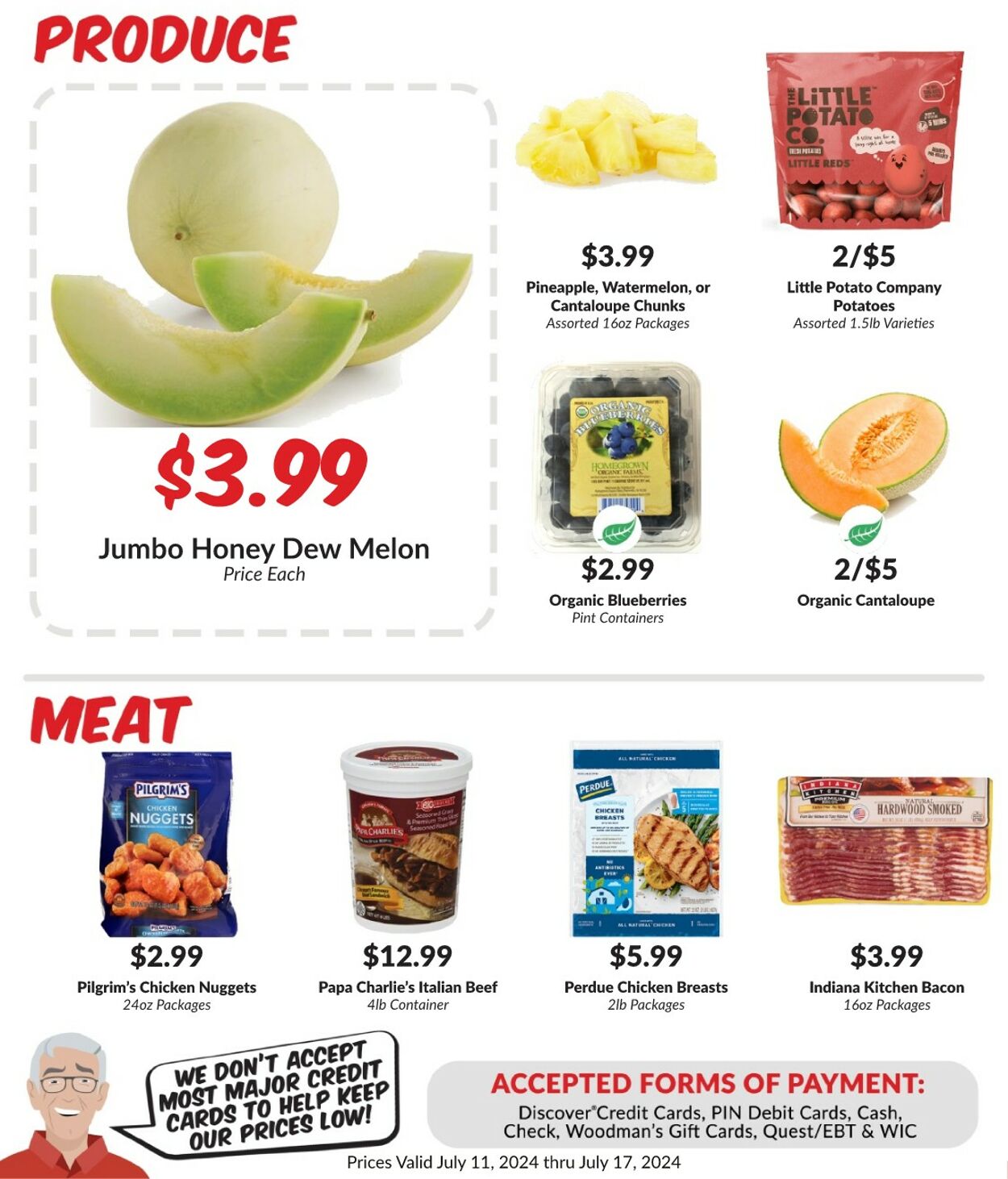 Weekly ad Woodman's Market 07/11/2024 - 07/17/2024