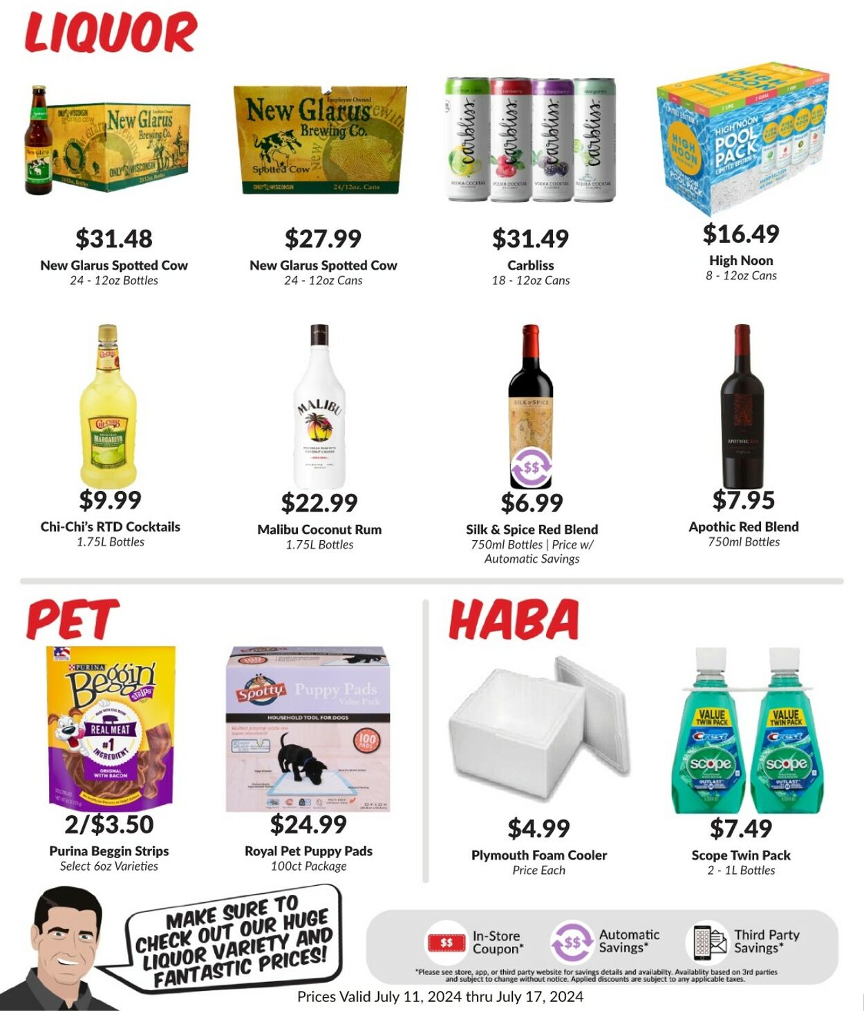 Weekly ad Woodman's Market 07/11/2024 - 07/17/2024