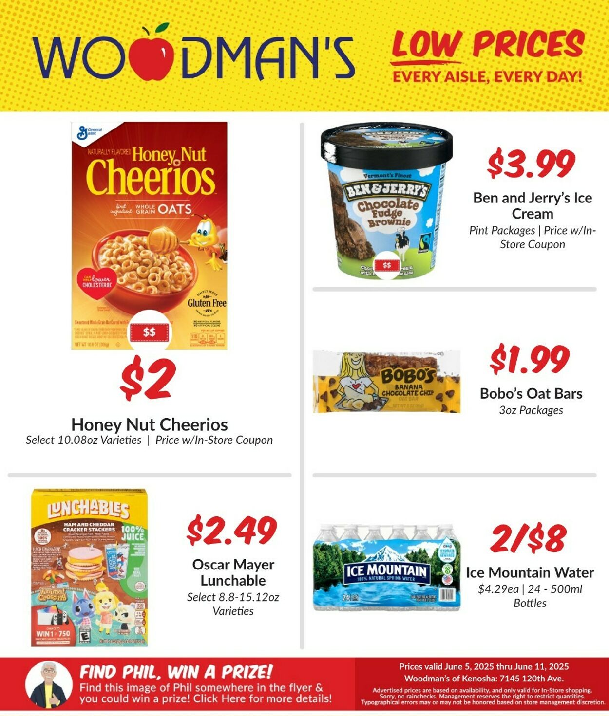 Weekly ad Woodman's Market 06/05/2025 - 06/11/2025