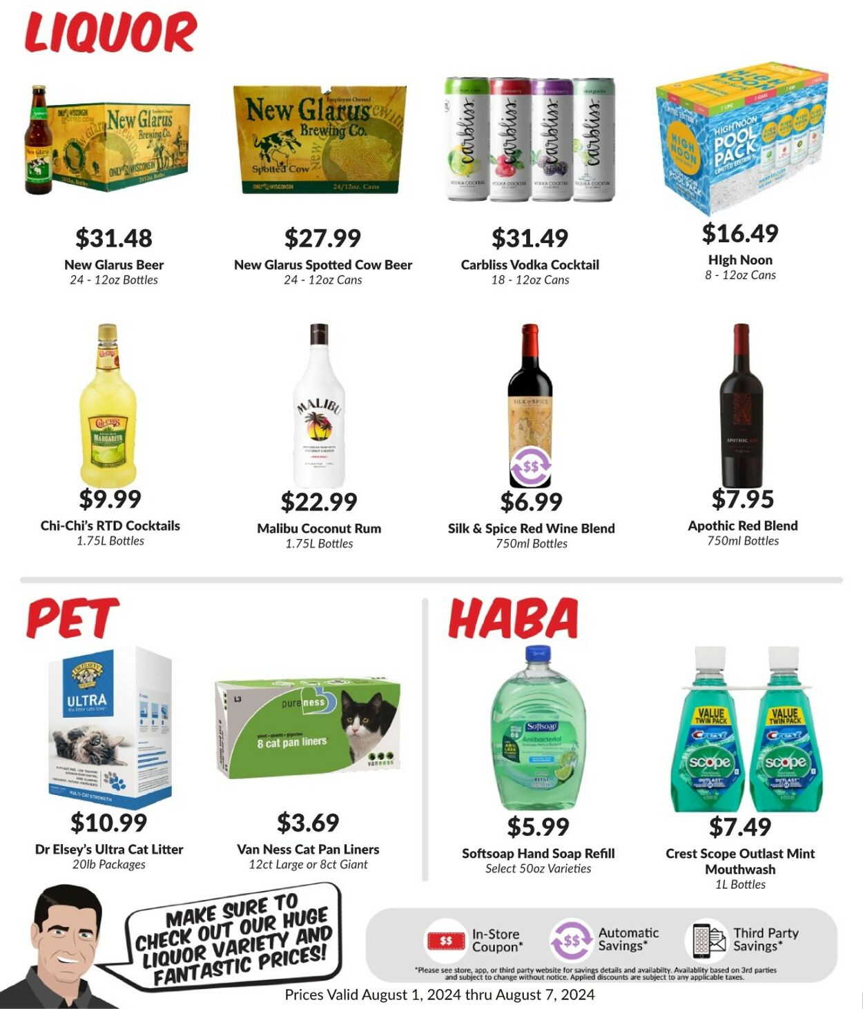 Weekly ad Woodman's Market 08/01/2024 - 08/07/2024