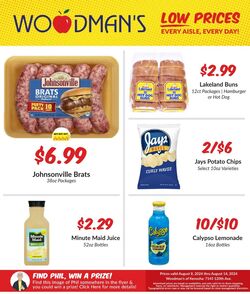 Weekly ad Woodman's Market 08/08/2024 - 08/14/2024